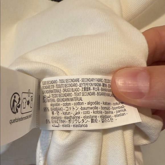 NWT Zara White 'I Love NY' Short Sleeve Tee - Picture 6 of 10